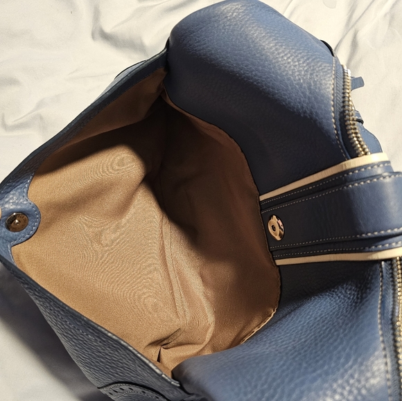 COACH Ocean Blue Hobo Bag / Purse, VINTAGE, Y2K, & NEW! - Picture 5 of 14